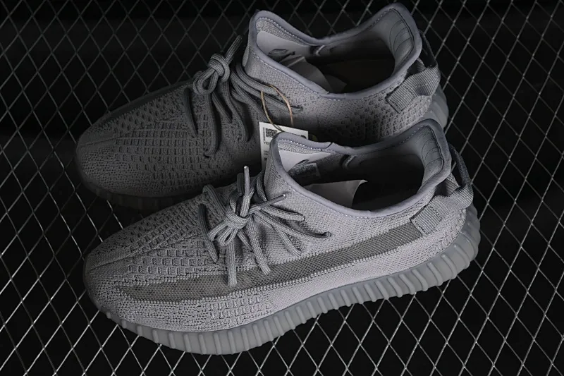 All Categories Ad Yeezy Coconut Series Ad Yeezy 350 Boost V2 "Space ash" IF3219 Adidas Coconut 350 Second Generation New Space Gray Color